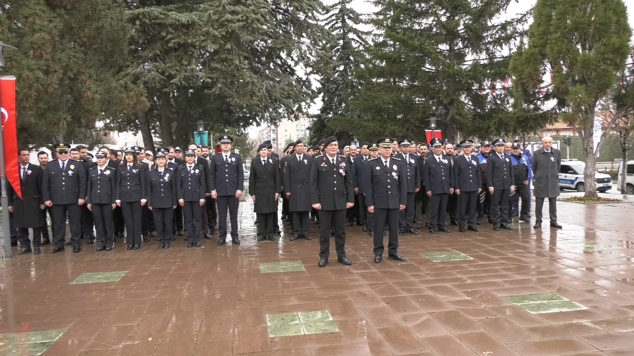ÇORUM’DA TÜRK POLİS TEŞKİLATININ 181. YILI KUTLANDI
