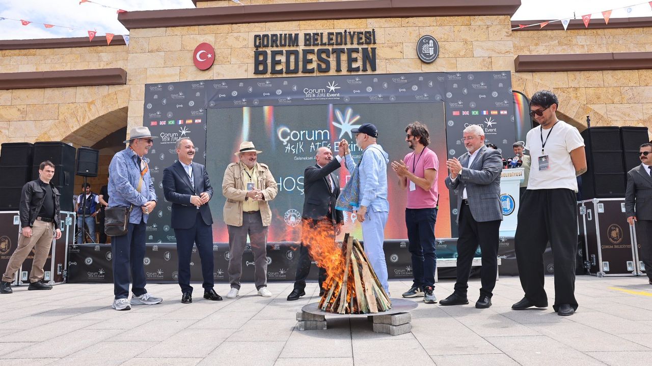 FESTİVAL ATEŞİ YAKILDI, ÇORUM LEZZETLERİNİ DÜNYAYA TANITIYOR