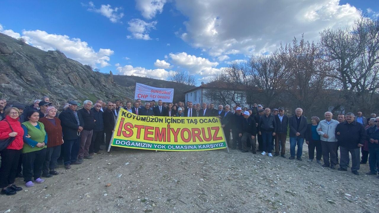 "YAŞAM ALANI" NÖBETİ: CHP’DEN TAM DESTEK!