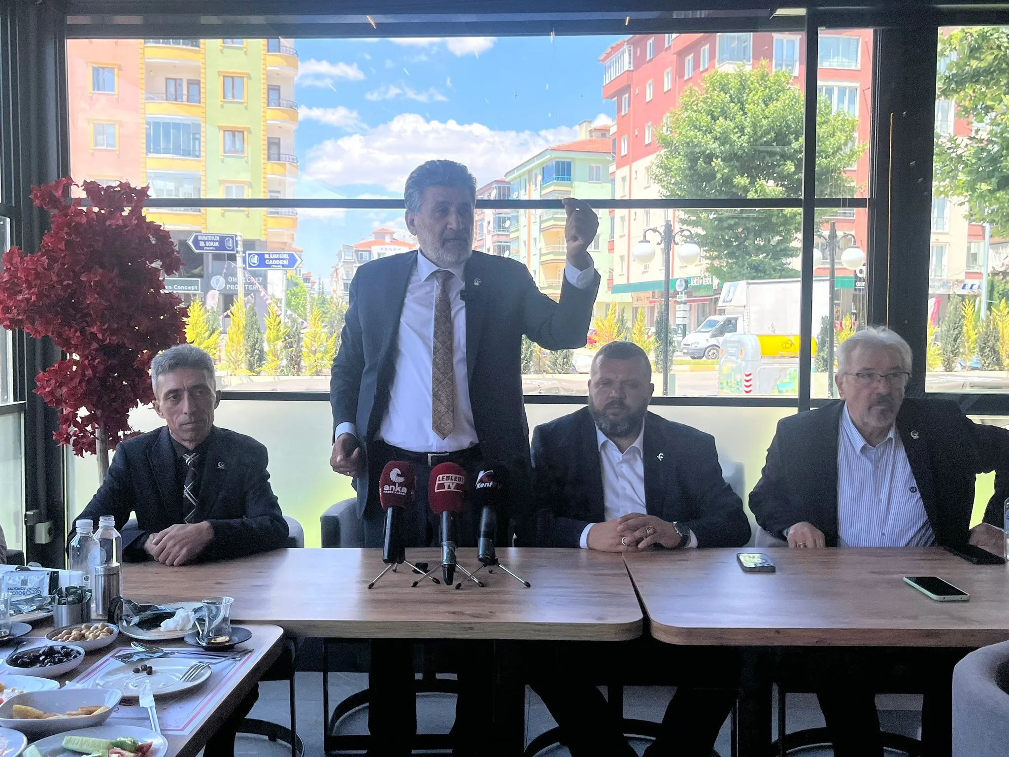 MİLLİ YOL PARTİSİ GENEL BAŞKANI REMZİ ÇAYIR ÇORUM'DA: "BU SİSTEM DEĞİŞMELİ"
